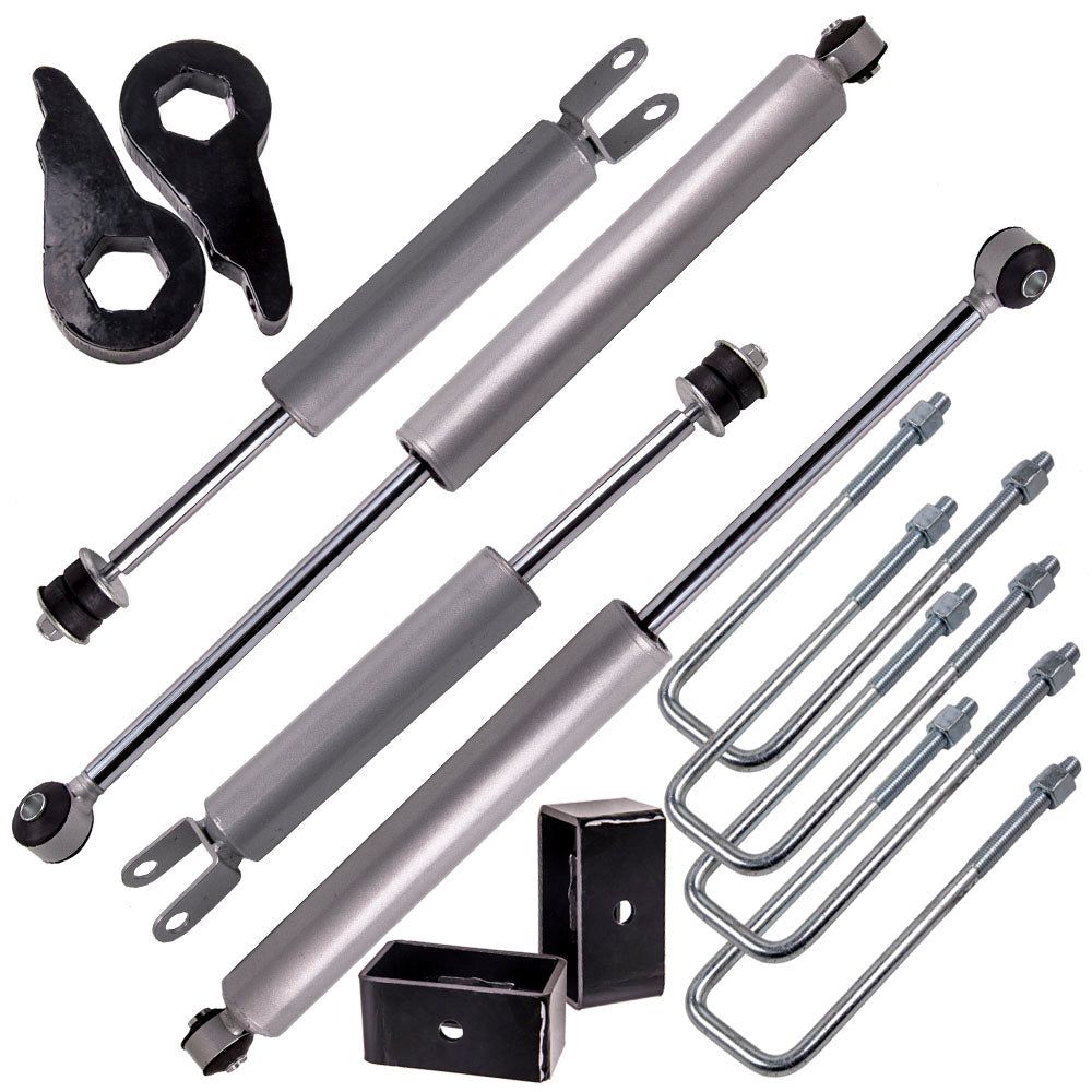 1inch-3inch Leveling Lift Kit Shocks geschikt voor Chevrolet GMC 1500 1999-2004 2005 06