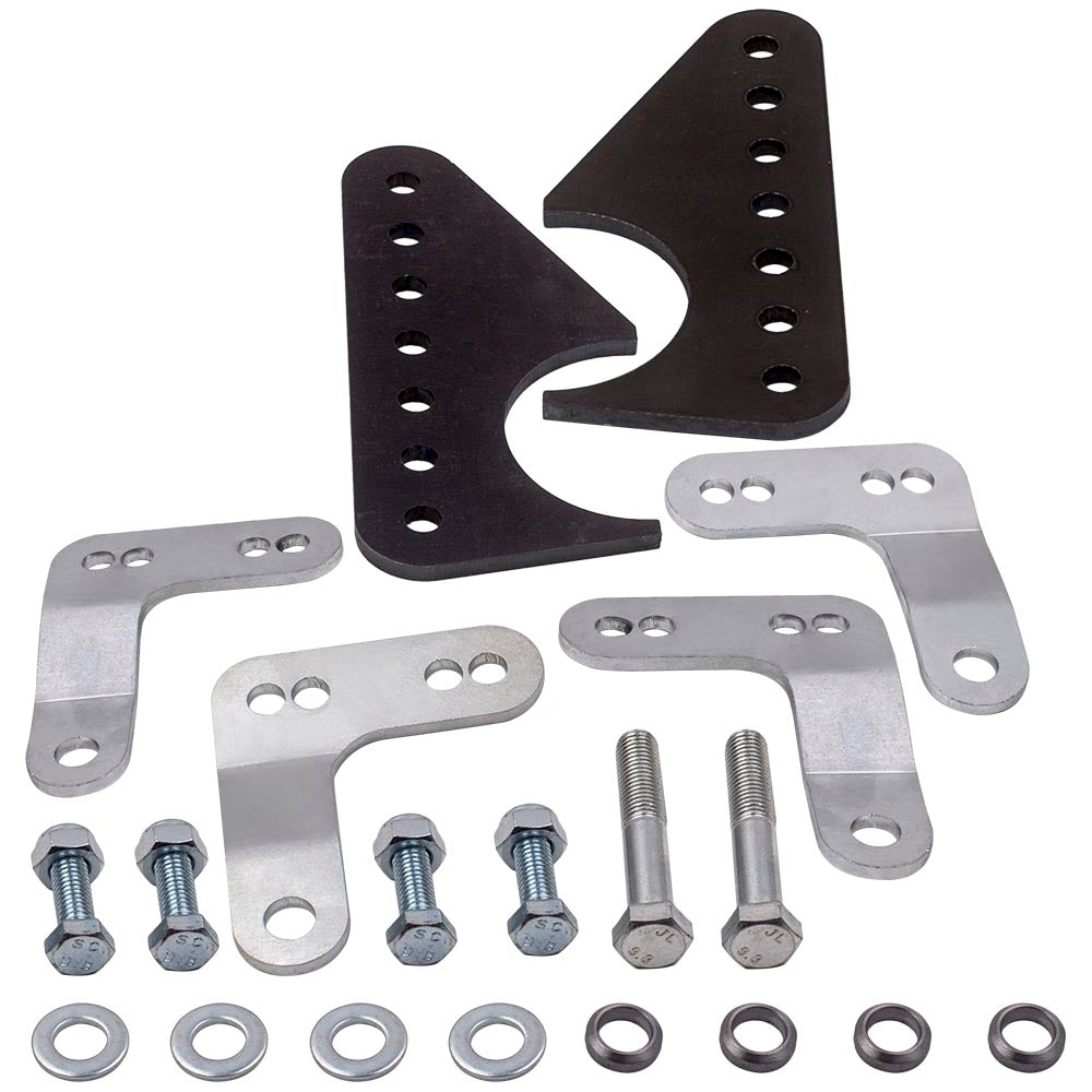 Onderste coil-over mounting kit verstelbare achter mounting beugel