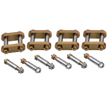 Laad de afbeelding in de galerijviewer, Heavy Duty Leaf Spring Ophanging Shackle Kit voor Tandem Axle voor Added Strength