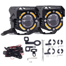 Laad de afbeelding in de galerijviewer, 12V 80W LED Fog Lights voor Motorcycle ATV UTV Off-Road IP67 Waterproof Kit