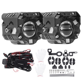 80W 12V LED extra lamp voor motorfiets SSV IP67 3200K/6000K Waterproof