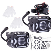 Laad de afbeelding in de galerijviewer, 80W Auxiliary Fog Lights LED Motorcycle 12V Spotlights voor Off-Road ATV