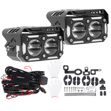 Laad de afbeelding in de galerijviewer, 80W Auxiliary Fog Lights 12V voor Motorcycle ATV SUV Off-Road 6000K IP67