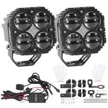 Laad de afbeelding in de galerijviewer, 120W LED Motorcycle Fog Spotlight voor ATV UTV SUV Truck IP67 Waterproof