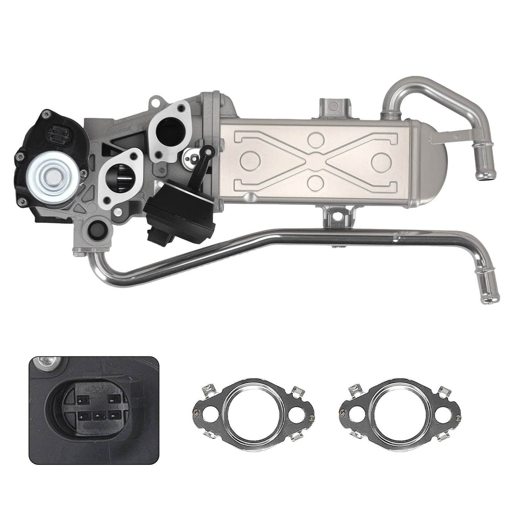 EGR-klep geschikt voor VW Polo 6R1 6C1 1.2L Diesel 2009-2020 03P131512B met cooler