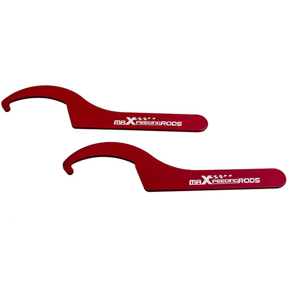 2x Staal Verstelbare Wrench voor Performance Schroefsets Red