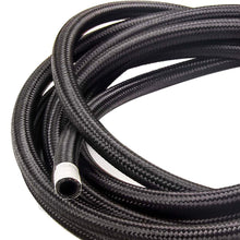 Laad de afbeelding in de galerijviewer, AN8 5M Roestvrij staal Braided Oil Fuel Hose Line and Swivel Fitting End Kit