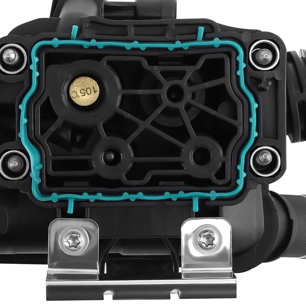 Coolant Thermostaat geschikt voor Peugeot 208 308 geschikt voor Citroen Berlingo B9 1.6 HDi