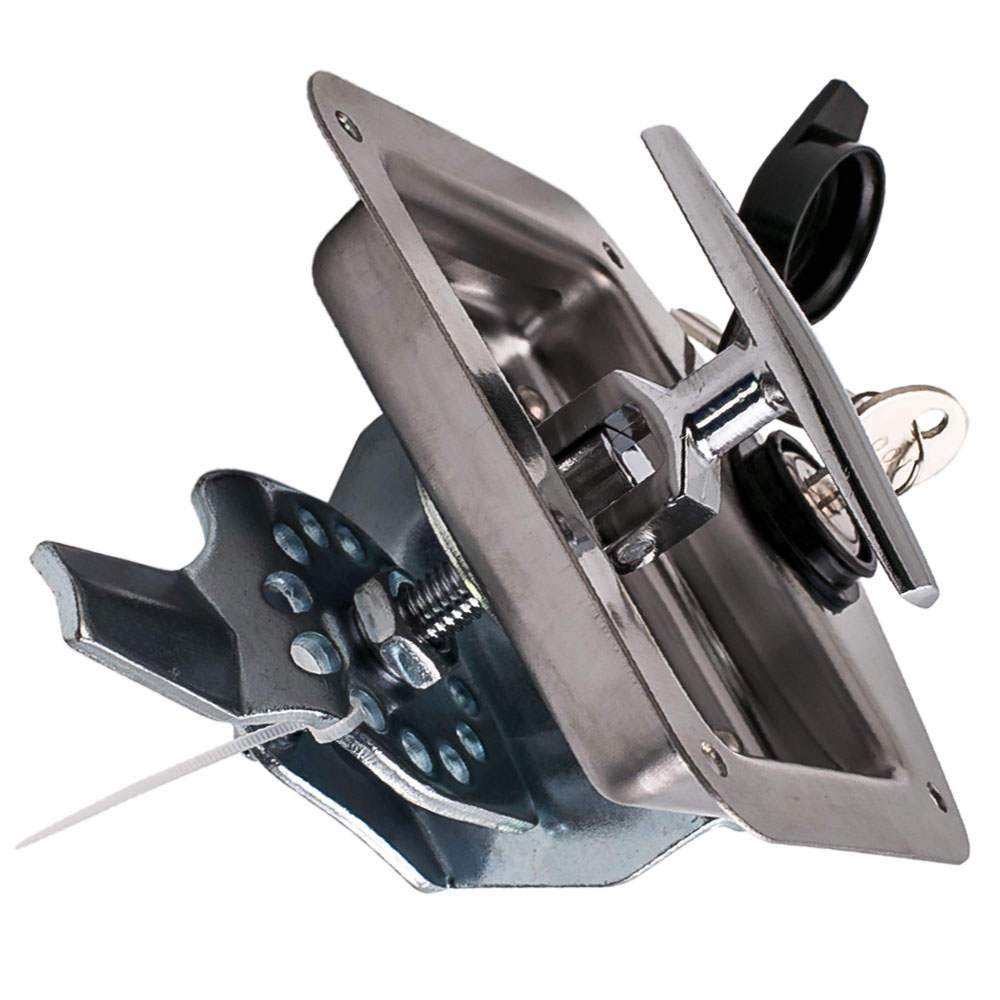 6X Folding T-Handle Lock Toolbox Flush Mount