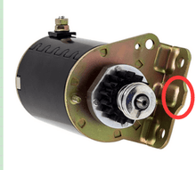 Laad de afbeelding in de galerijviewer, Startmotor voor Briggs and Stratton 11 - 16 HP models geschikt voor John Deere 12V
