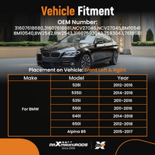 Laad de afbeelding in de galerijviewer, 2x Aandrijfas links/rechts geschikt voor BMW 5 (F10 F11) 528i 535i 550i xDrive