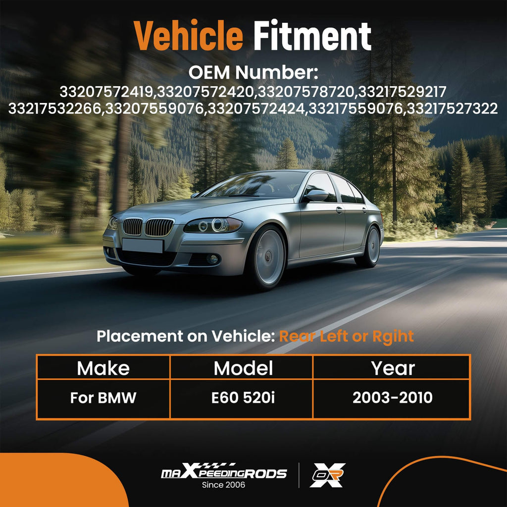 Aandrijfas achter links/ rechts geschikt voor BMW 5 Serie E60 520i met Manual Transmissie