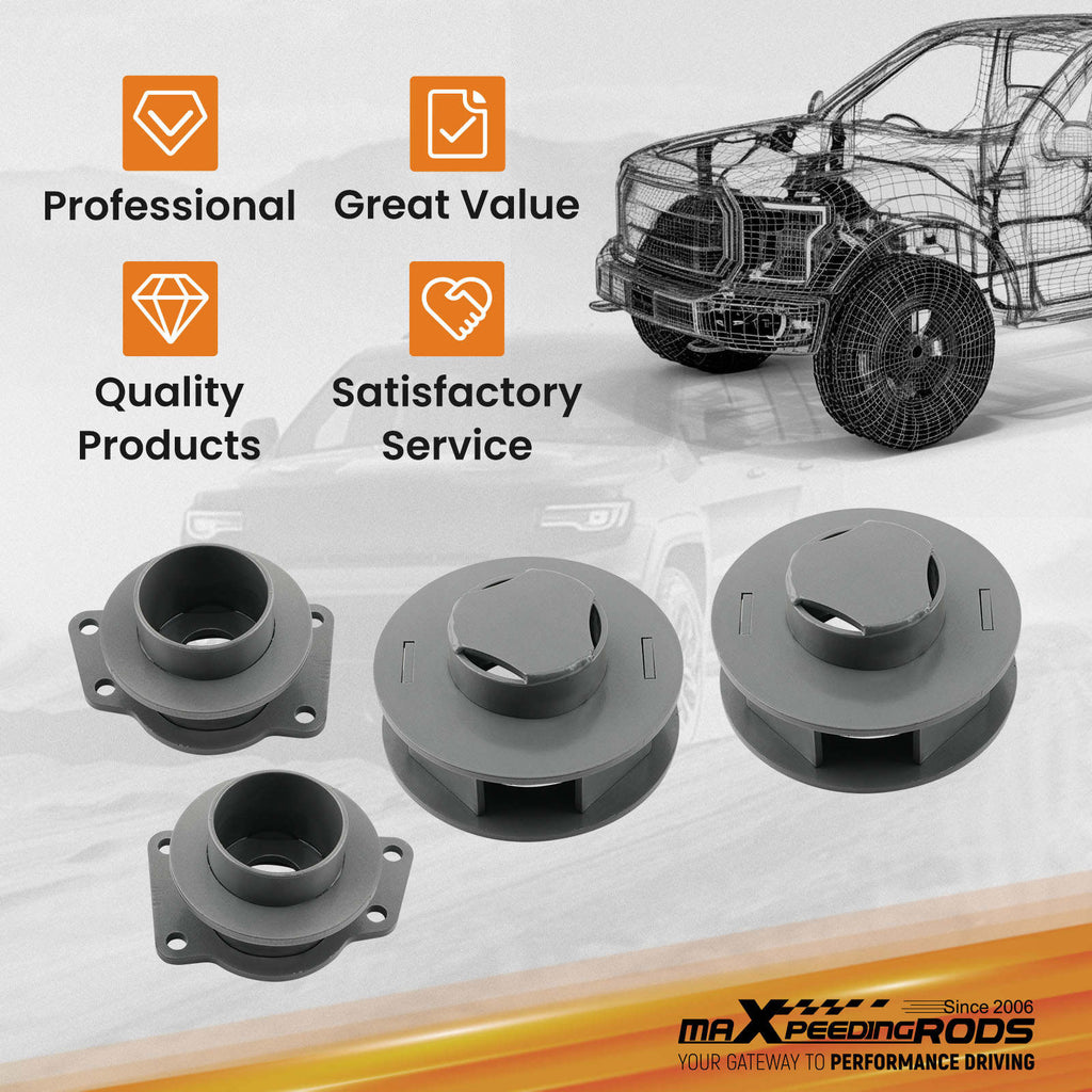 2.5/ 6.4 cm Lift Kit Leveling Kit geschikt voor Jeep Liberty KK 4WD