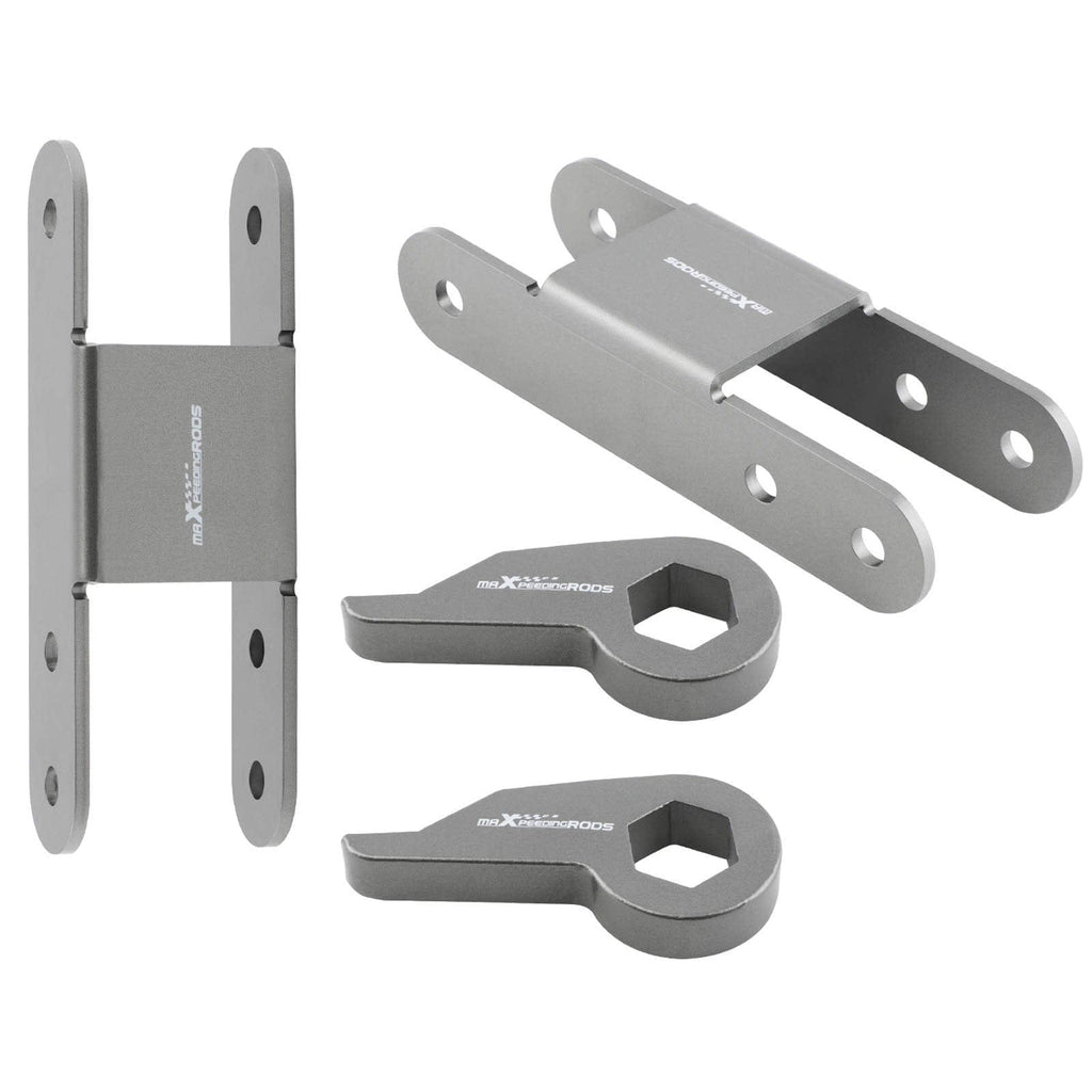 1-3" Lift Kit Torsion Keys + 2 Shackles geschikt voor Chevrolet S10 Blazer geschikt voor GMC S