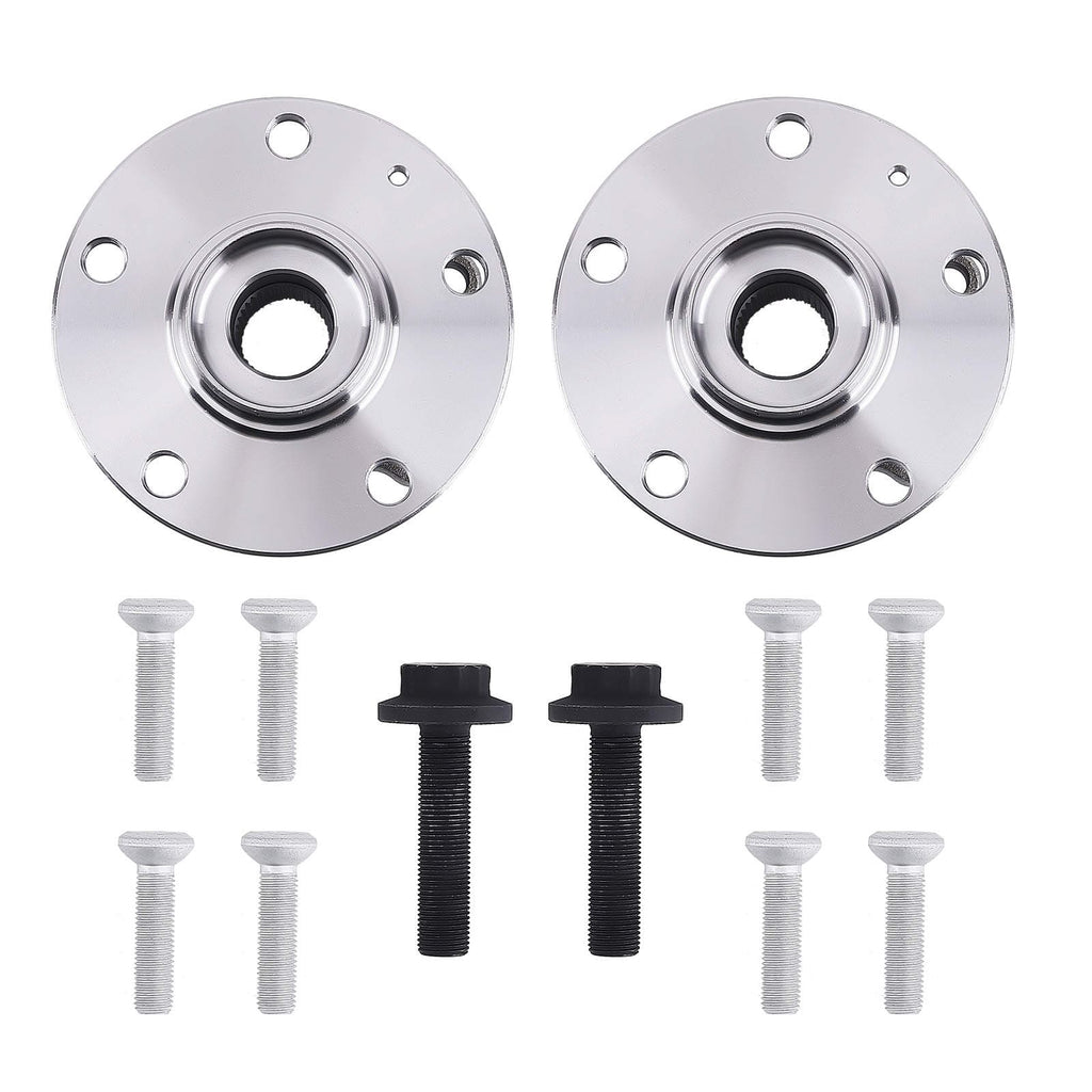 2x Wielnaaf Wiellager Kit voorzijde geschikt voor Audi A1 8x A3 8P geschikt voor VW Golf 5 1K Passat Superb 2
