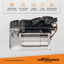 Laad de afbeelding in de galerijviewer, Luchtveringcompressor geschikt voor Audi A6 C7 4G A7 4G A8 4H 4H0616005C 4G0616005D