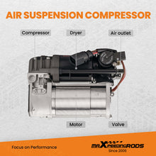 Laad de afbeelding in de galerijviewer, Luchtveringcompressor geschikt voor Audi A6 C7 4G A7 4G A8 4H 4H0616005C 4G0616005D