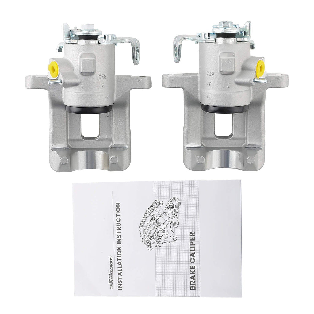 2x Remklauw achter rechts/links geschikt voor Audi A4 B6 geschikt voor Seat Exeo 3R2 3R5 1KD 1KP
