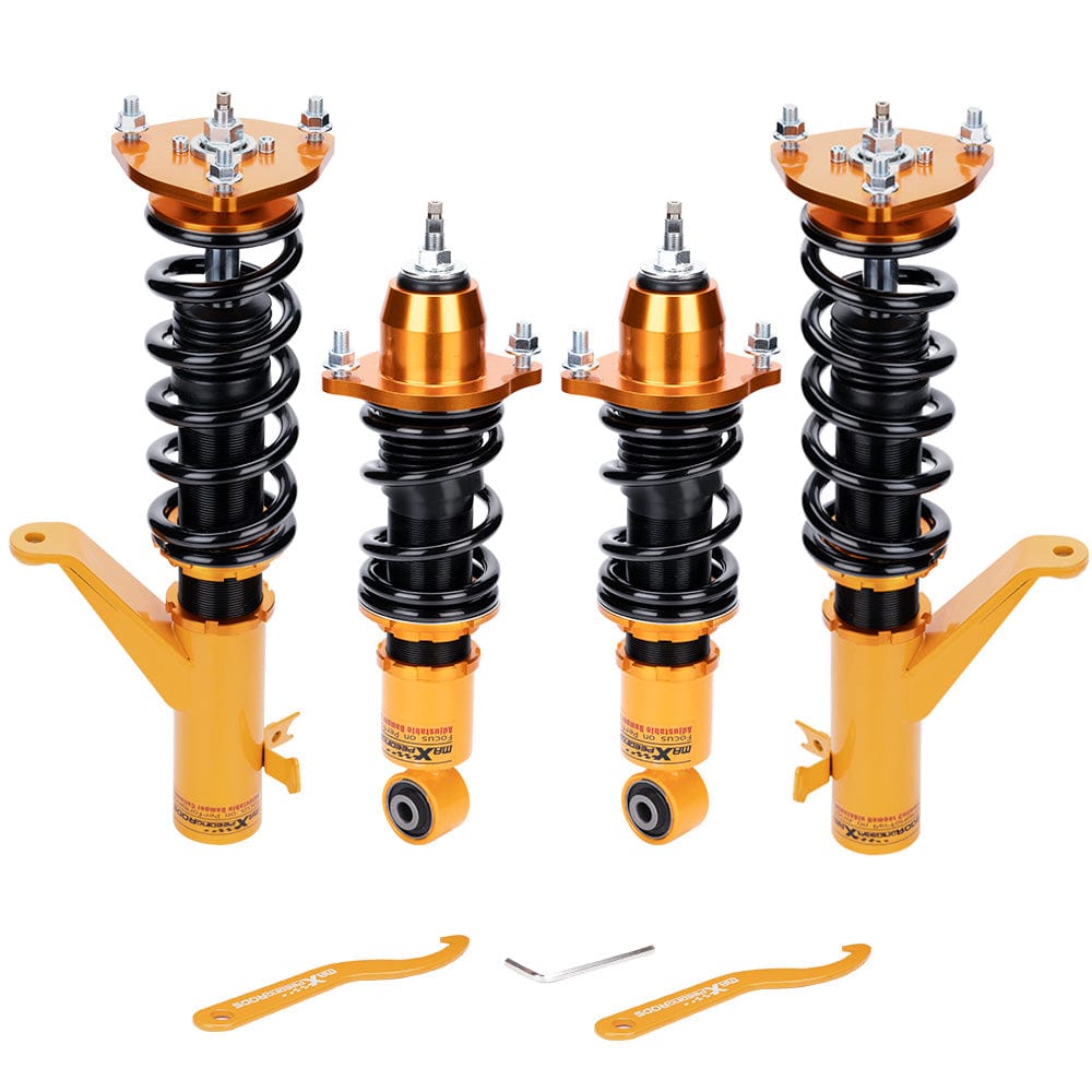 Schroefset Veerpoot Schokdemper Spring Suspension geschikt voor Honda Civic (EM2) 2001 - 2005