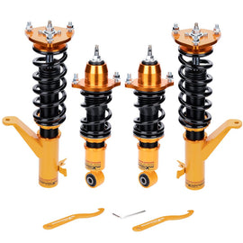 Schroefset Veerpoot Schokdemper Spring Suspension geschikt voor Honda Civic (EM2) 2001 - 2005