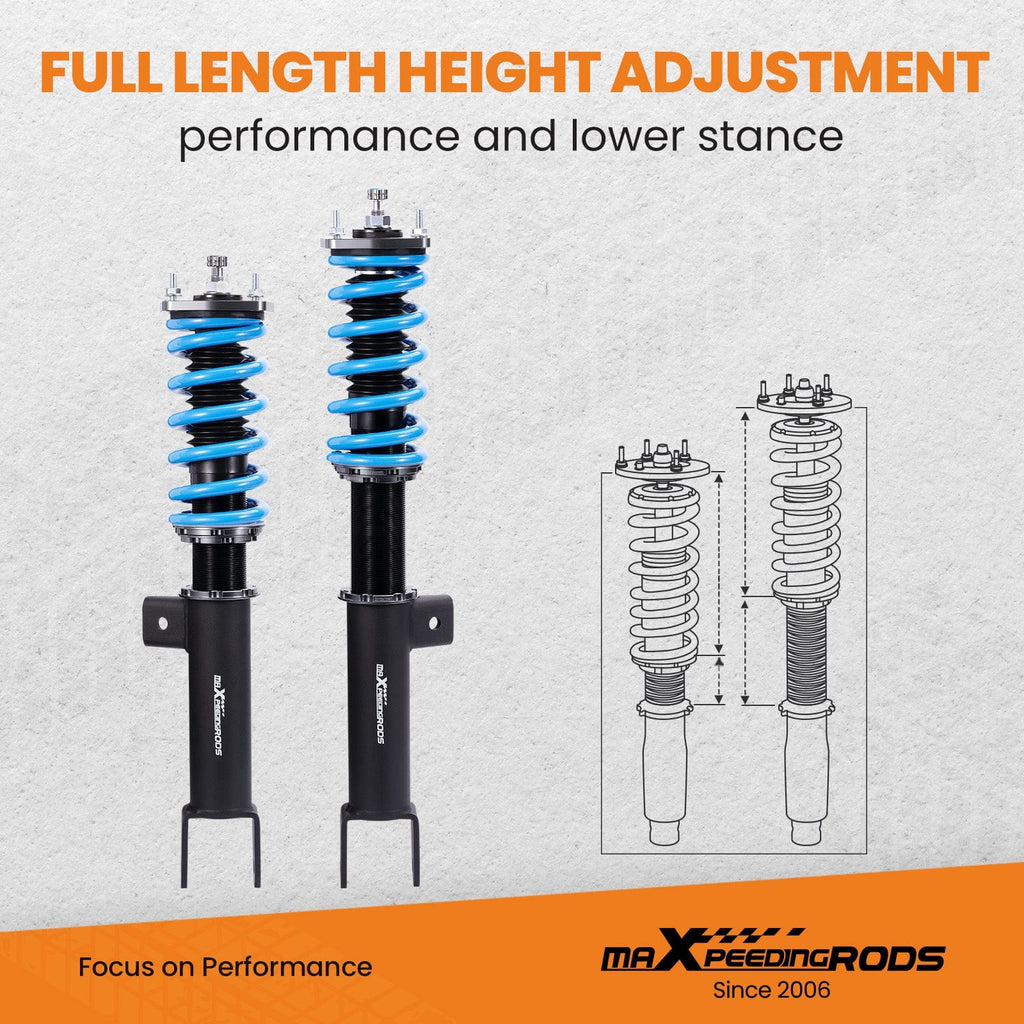 MaXpeedingrods Racing Schroefsets Suspension geschikt voor Tesla Model 3 RWD 17-23