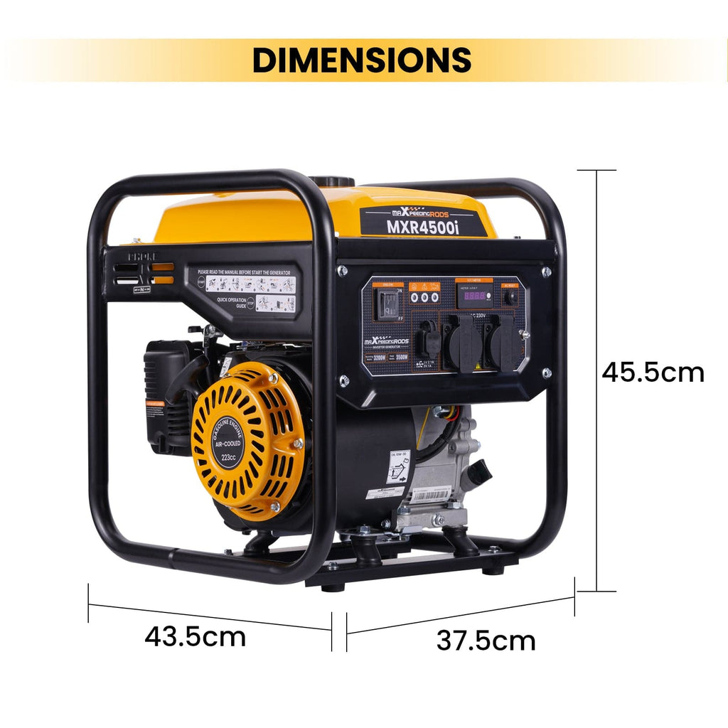 maXpeedingrods inverter aggregaat 3500W
