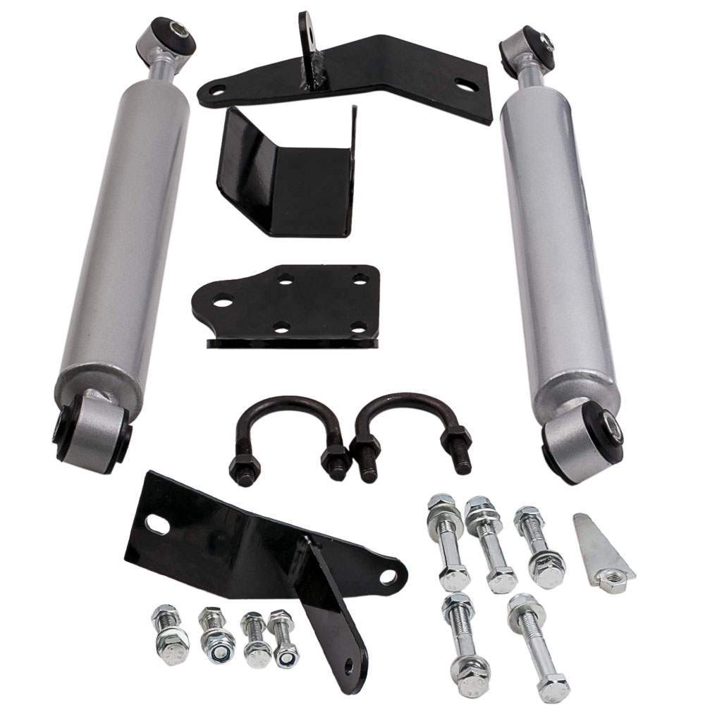 Dual Steering Stabilizer Geschikt voor Dodge Ram 2500 4WD 4X4 2003 – 2013