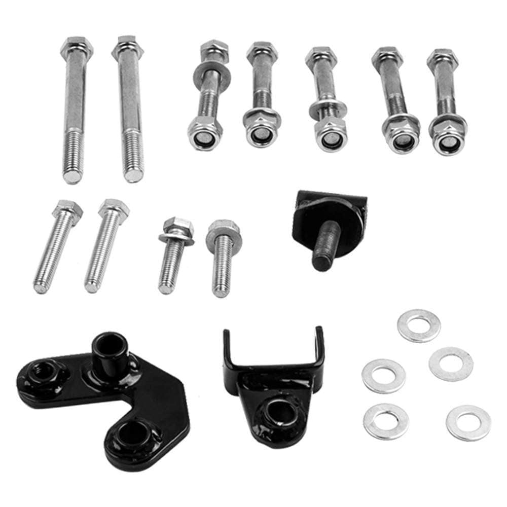 Steering Stabilizer/Damper Kit-Dual Steering Damper geschikt voor Jeep Cherokee XJ 2WD 4WD 1984 - 2001