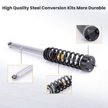 Laad de afbeelding in de galerijviewer, 2 stuks achter Air to Coil Spring Schokdempers geschikt voor Mercedes W220 S Klasse 01-06