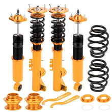 Laad de afbeelding in de galerijviewer, Maxpeedingrods In hoogte verstelbare Schroefset Veerpoten Geschikt voor BMW 3 Convertible (E36) 318i; 320i; 323i; 325i; 328i; (03/1993-04/1999)