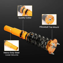 Laad de afbeelding in de galerijviewer, Non-Verstelbare Schroefset Suspension Schokdemper geschikt voor BMW 3 Serie E90/E91 (RWD) 2006-2013 Excl. M3