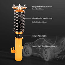 Laad de afbeelding in de galerijviewer, Voor and achter Verstelbare Schroefset Damper Suspension Geschikt voor Subaru Impreza Sedan GC8 1992