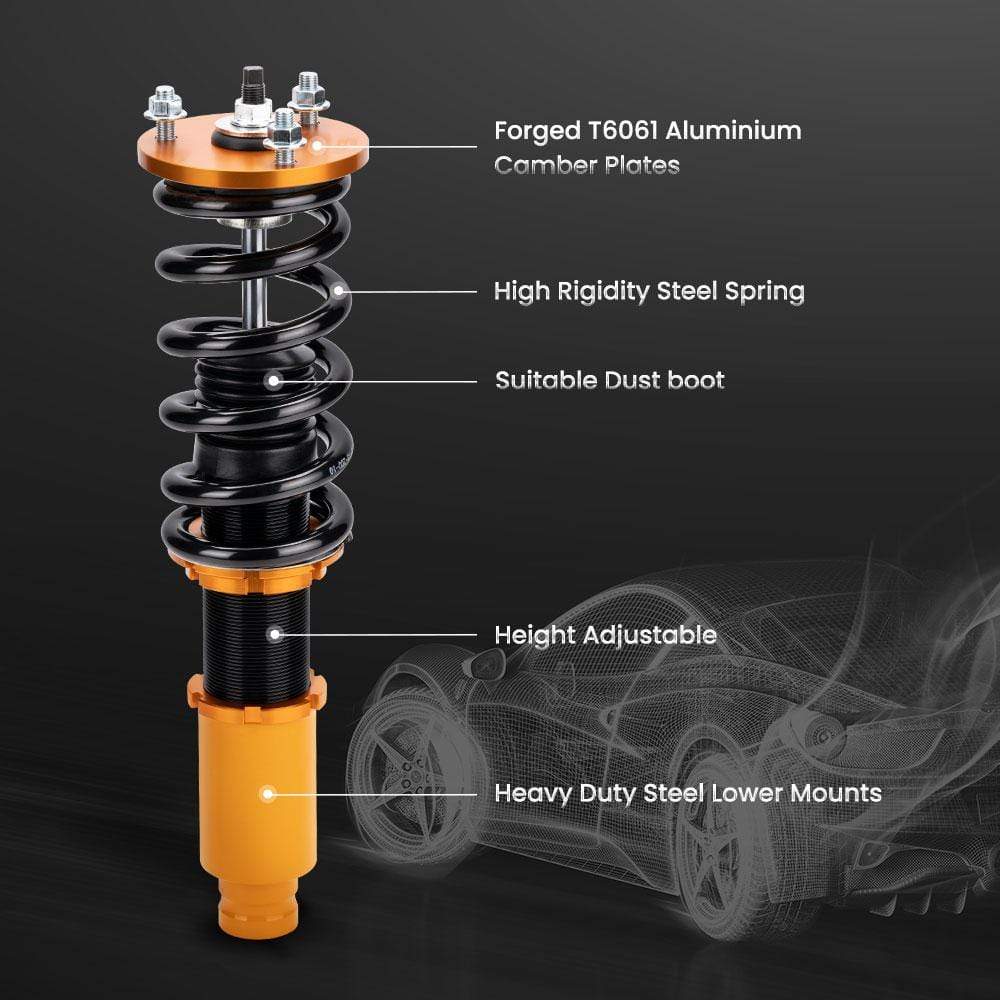 Schroefset Suspension Geschikt voor Honda Accord 94-97 Schokdemper