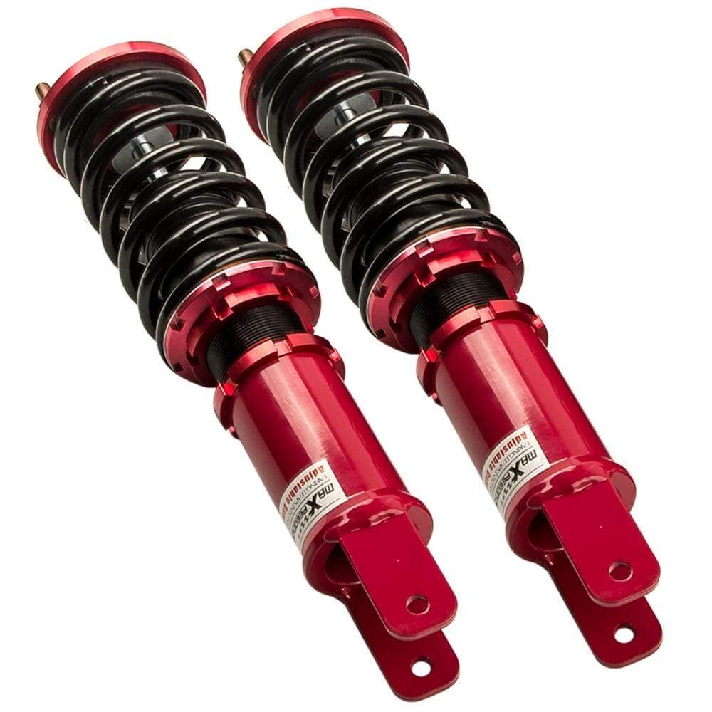 Schroefset suspension geschikt voor Honda Civic Hatchback EG year 91-95, damping verstelbare, red