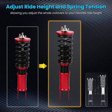 Laad de afbeelding in de galerijviewer, Schroefset suspension geschikt voor Honda Civic EG EG6 EG9 EH EJ VX 91-95 DB6-DB9 DC1-DC2 DC4 94-01