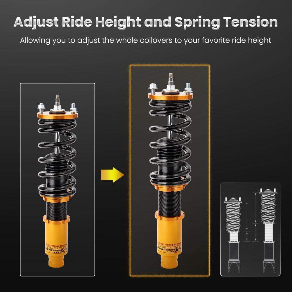 24 Levels Verstelbare Damper Schroefset Geschikt voor Honda CRV 96 97 98 99 00 1996-2001
