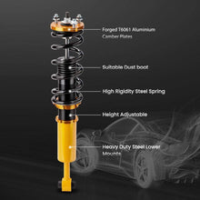 Laad de afbeelding in de galerijviewer, 4x Schroefsets Suspension Veerpoten Schokdemper Spring geschikt voor Lexus IS300 01-05