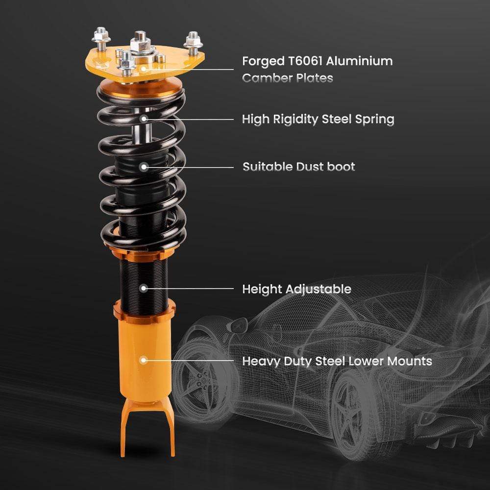 Schroefset Schroefsets Veerpoten Kit geschikt voor Mazda RX-8 RX8 2004-2011 Spring schokdemper