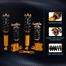 Laad de afbeelding in de galerijviewer, Verstelbare Schroefset Suspensions met 24-way Damper geschikt voor Nissan S13 180SX 240SX 89-94 Set of 4