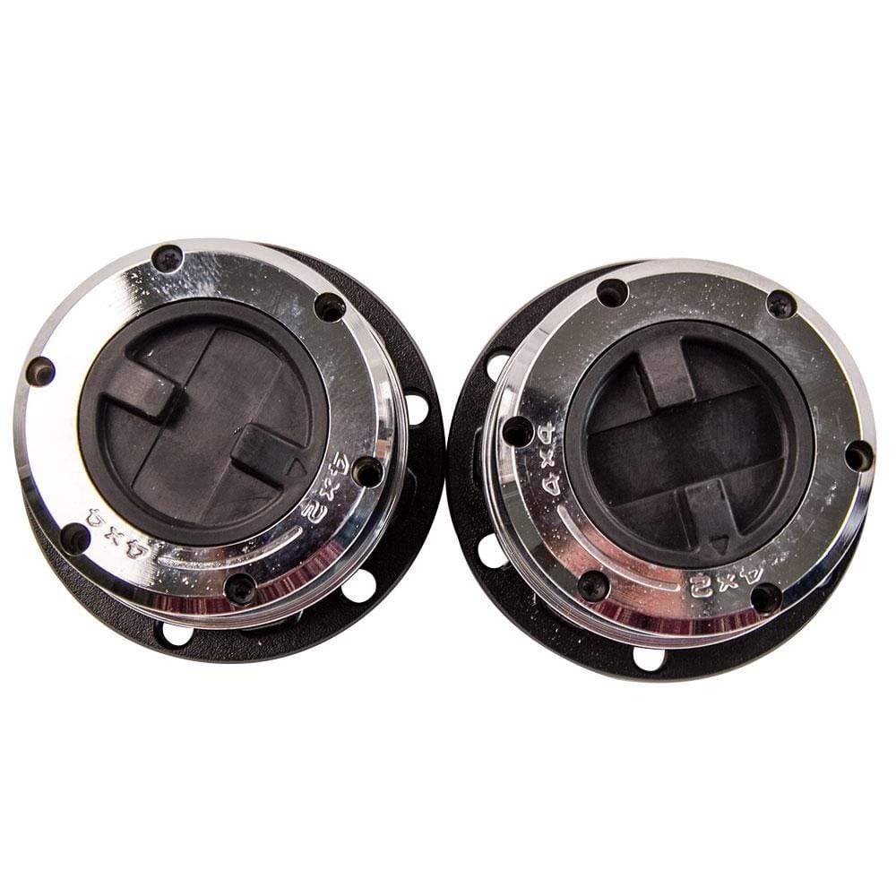 Paar Manual Locking Hubs Axles voor links geschikt voor Suzuki Samurai JA 4Cyl 1.3L 79CID