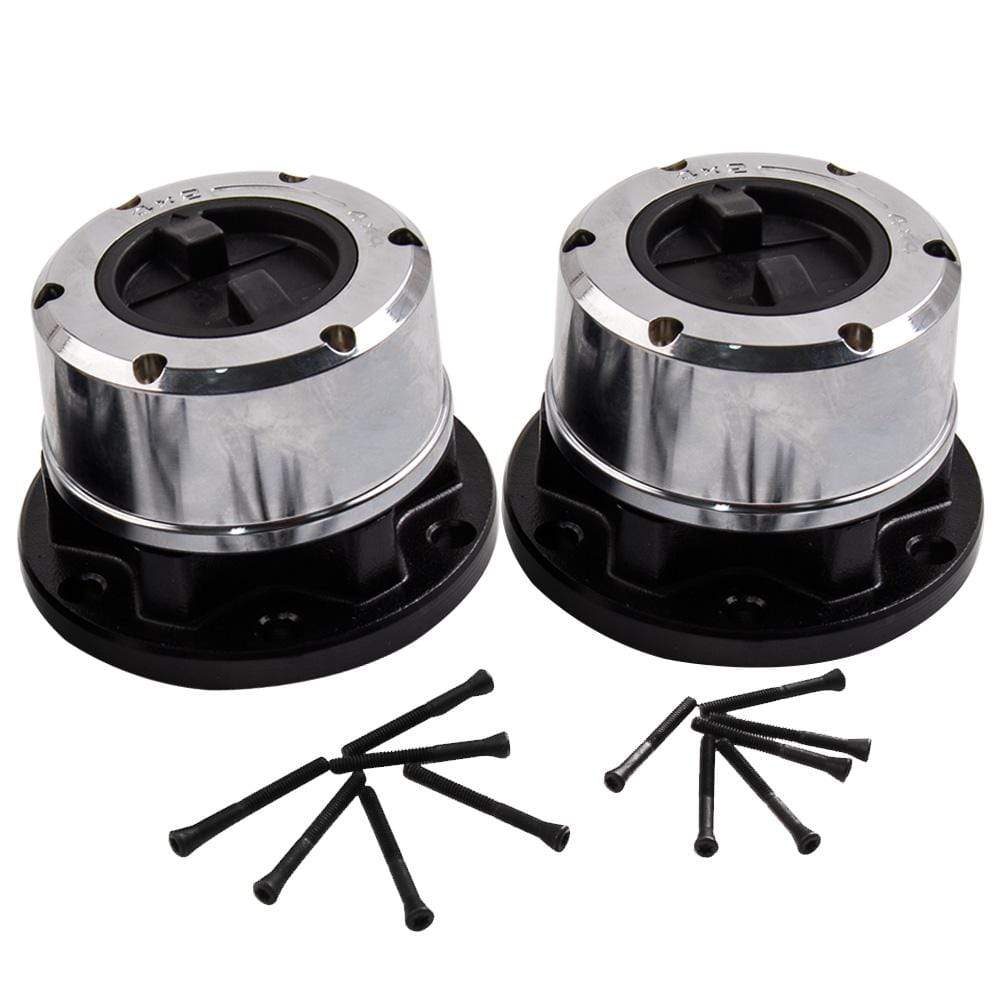 Paar Manual Locking Hubs Axles voor links geschikt voor Suzuki Samurai JA 4Cyl 1.3L 79CID