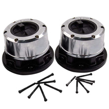 Load image into Gallery viewer, Paar Manual Locking Hubs Axles voor links geschikt voor Suzuki Samurai JA 4Cyl 1.3L 79CID