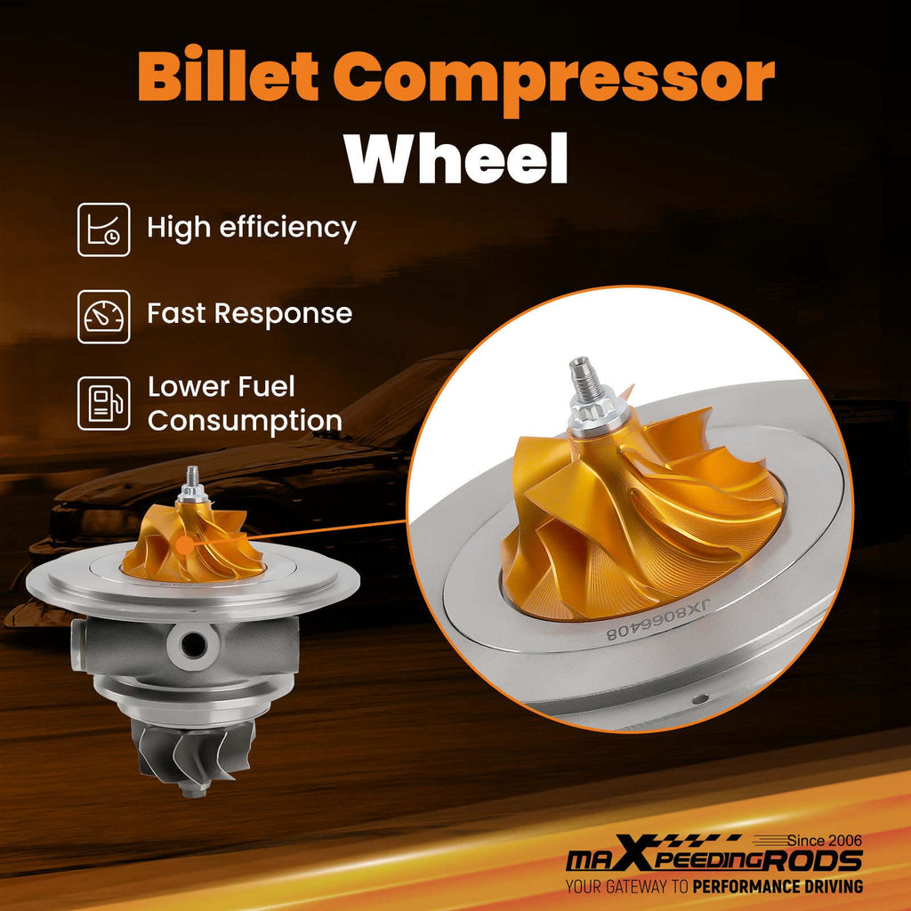 Billet Turbo Core geschikt voor BMW X5 xDrive 50i E70 4.4L N63B44 08-13 821719-5002S