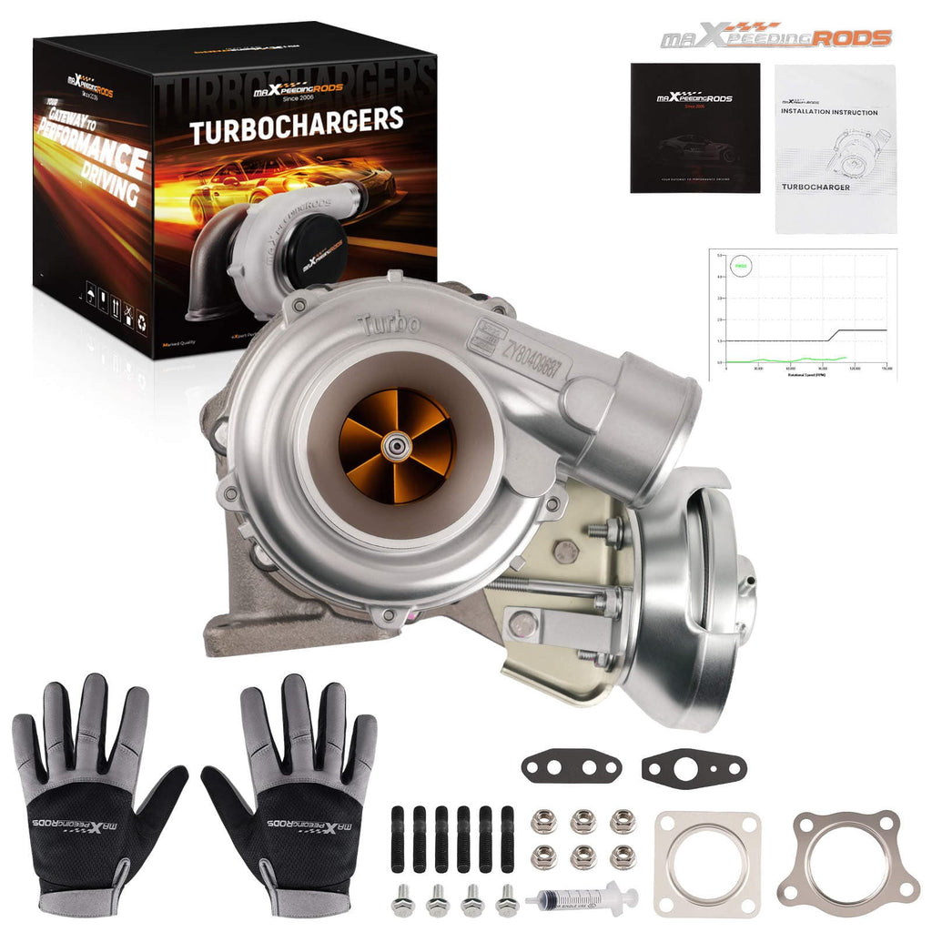 Turbo geschikt voor Isuzu D-MAX 3.0 CRD 4JJ1-TC 3000 geschikt voor ccm 120 Kw - 163 PS Billet