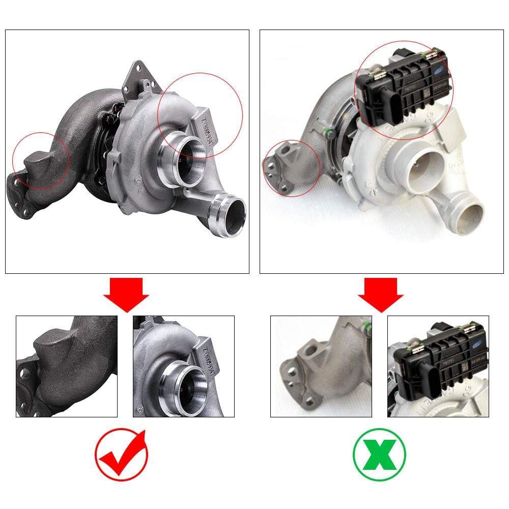 Turbo V6 A6420900280 geschikt voor Mercedes C E CLK 320 CDI 224 765155-5007S
