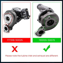 Laad de afbeelding in de galerijviewer, Turbo V6 A6420900280 geschikt voor Mercedes C E CLK 320 CDI 224 765155-5007S