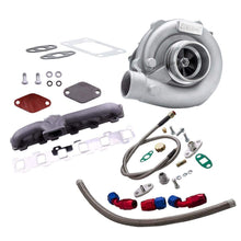 Laad de afbeelding in de galerijviewer, T04E Turbo and Oil Line and Manifold Kit geschikt voor Nissan Patrol Safari Y60 Y61 TD42 TB42