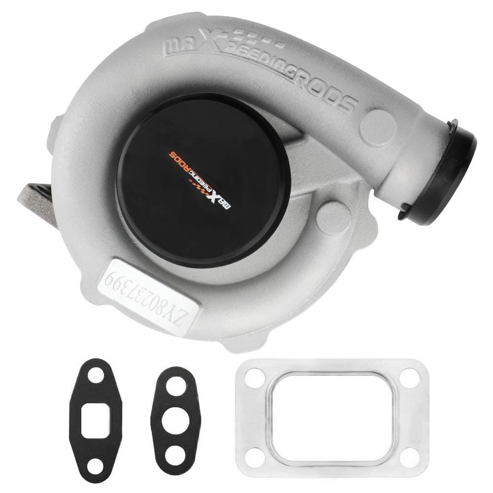 Universal Turbo+Downpipe voor T3T4 T04E T3 T4 A/R .63 Oil-Cooled Turbo