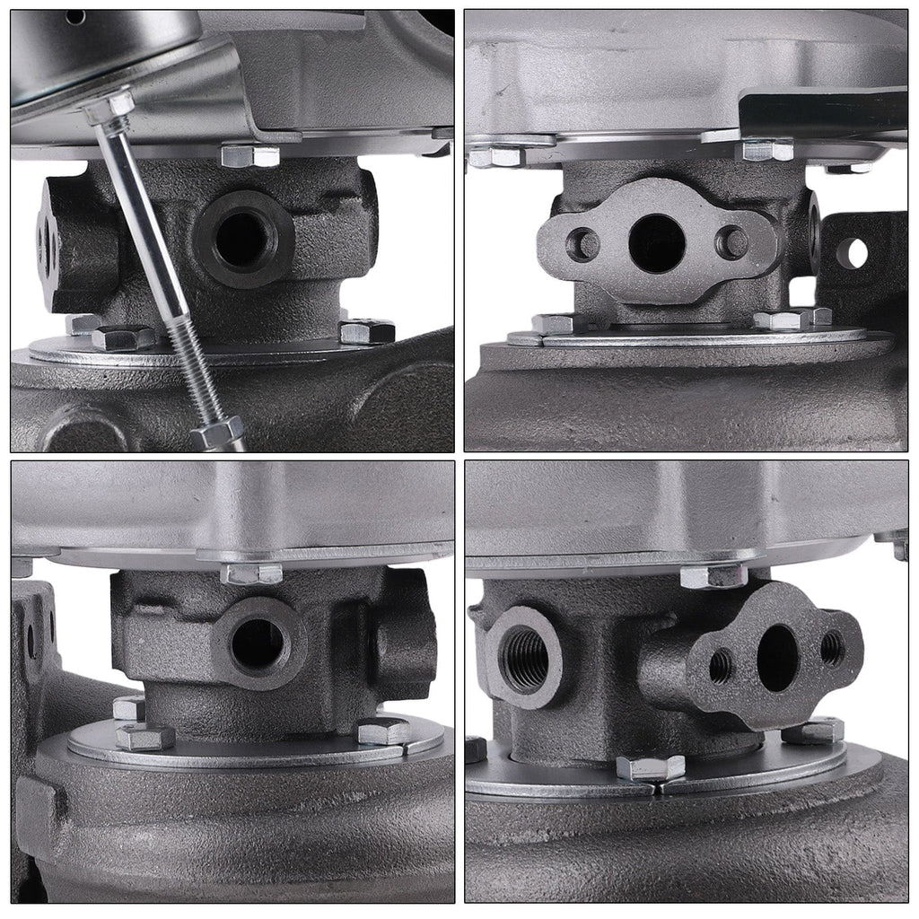 Universele turbo T25 0.60 A/R geschikt voor 1.5L-2.0L 4-cilinder motoren tot 350 pk