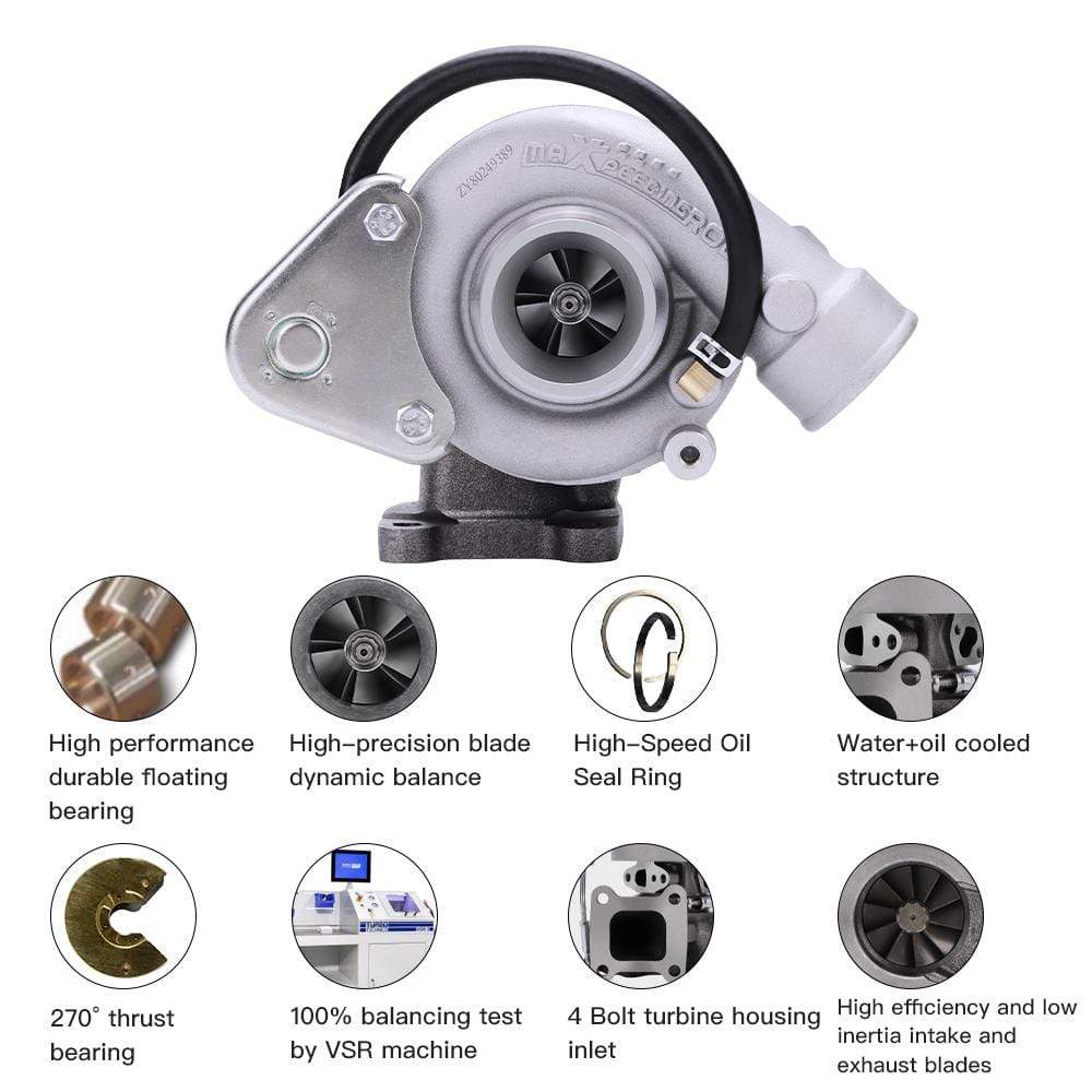 CT20 Turbo geschikt voor Toyota Land Cruiser Hilux 2.4L D 2L-T 1720154060 Turbine